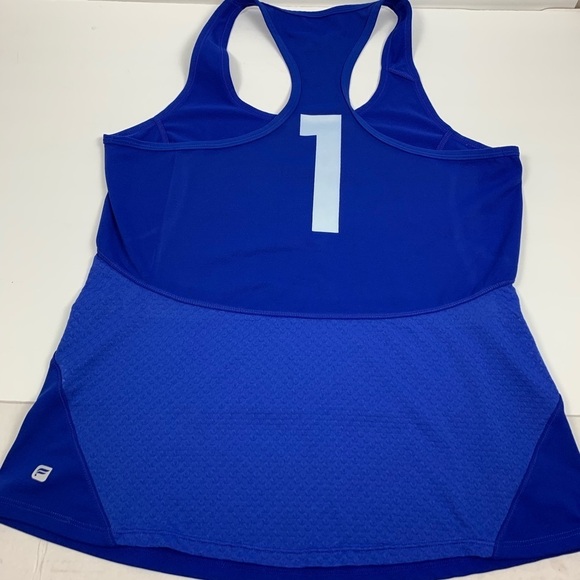 Fabletics Vibrant Blue & White Southern Smoke Tank - Picture 2 of 9